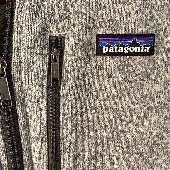 Patagonia Better Sweater Gray 1/4 Zip Pullover Men’s Small Fleece Lined Long Sle - Picture 7 of 8